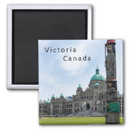 British Columbia Parliament _ Victoria Canada Magnet