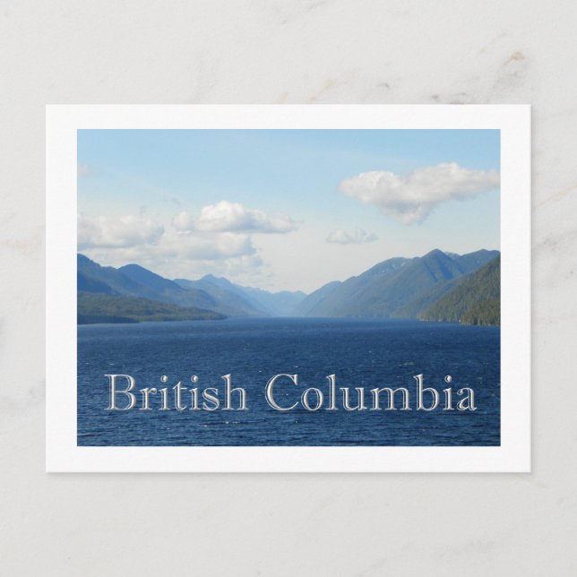 British Columbia Postcard (Front)