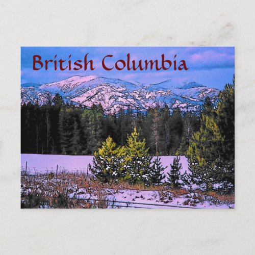 British Columbia Postcard