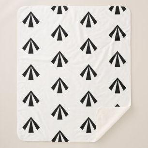 British Convict Arrow British Army MOD Crows Foot Sherpa Blanket