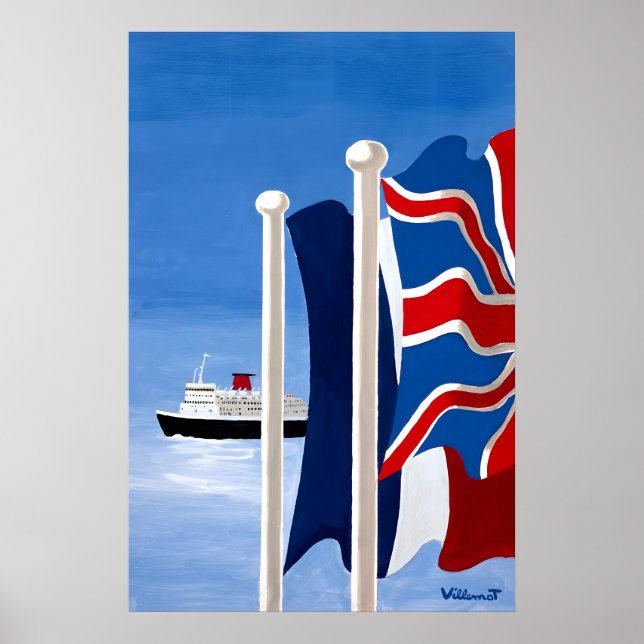 British Cruise Travel Poster (Front)