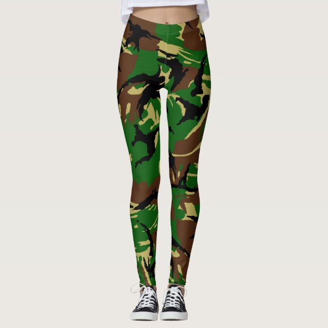 British DPM CAMO Women's Leggings (Front)