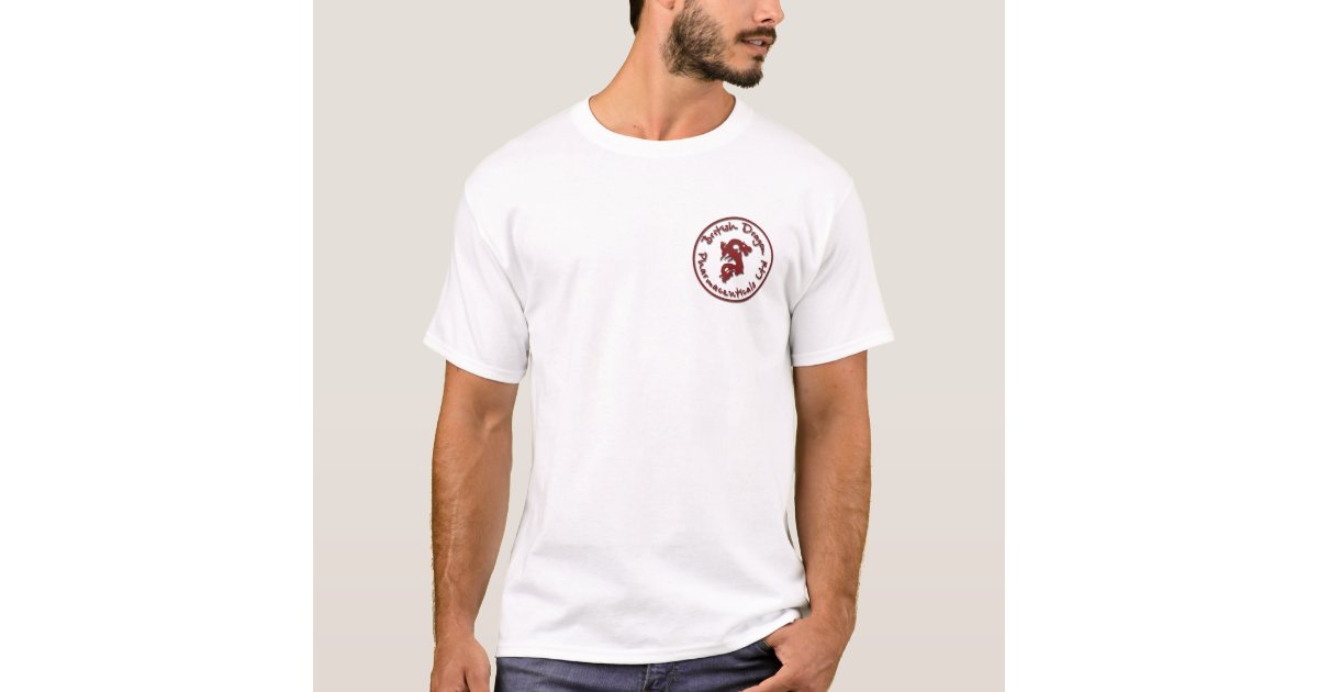 British Dragon Logo T Shirt Zazzle Com