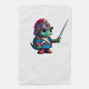 British Dragoon Defender Halloween's Regal Reptile Garden Flag