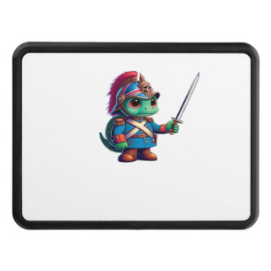 British Dragoon Defender Halloween's Regal Reptile Hitch Cover