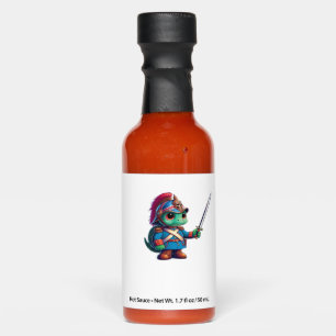 British Dragoon Defender Halloween's Regal Reptile Hot Sauces