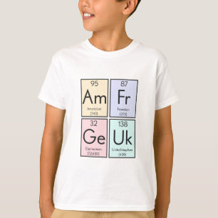 British Element Periodic Table Humor T-Shirt
