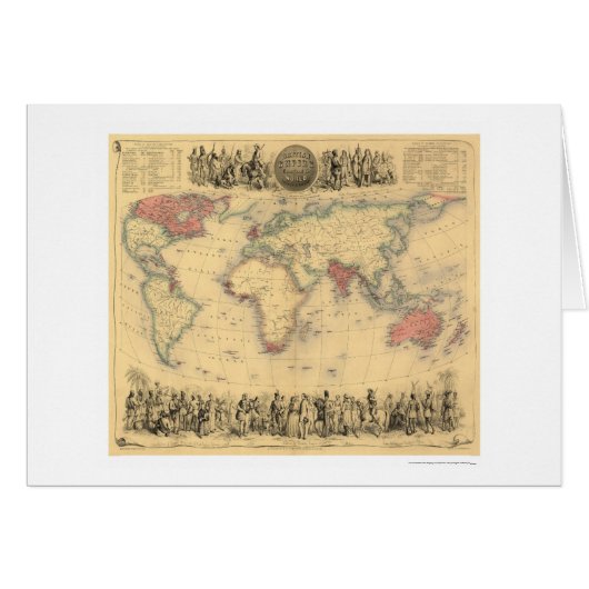 British Empire Throughout the World 1855 Cards (Front Horizontal)