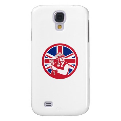 British Engineer Union Jack Flag Icon Galaxy S4 Case