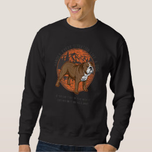 British English Bulldog Dog Breed  29 Sweatshirt