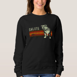 British English Bulldog Dog Breed 6 Sweatshirt
