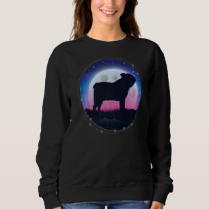 British English Bulldog Retro  27 Sweatshirt