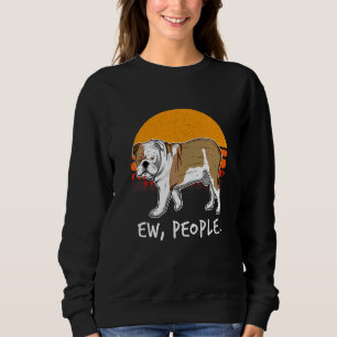 British English Bulldog Vintage  1 Sweatshirt