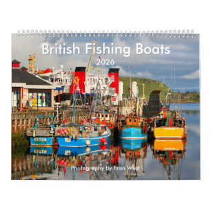 British Fishing Boats 2026 Calendar