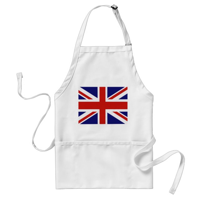 British flag adult apron (Front)