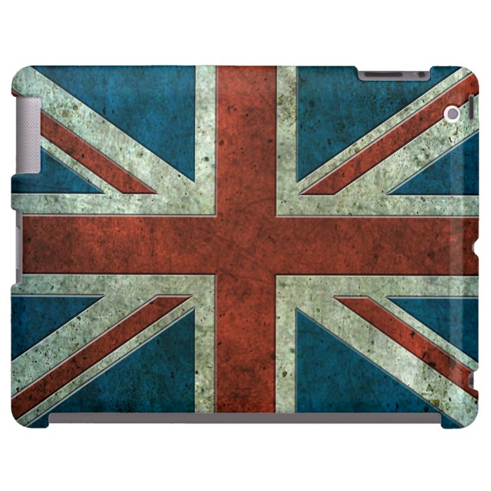 British Flag Aged Steel Effect