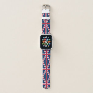 British flag apple watch band