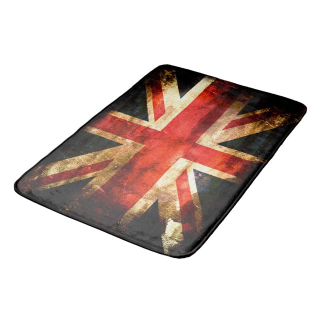 British flag bathroom mat (Angled)