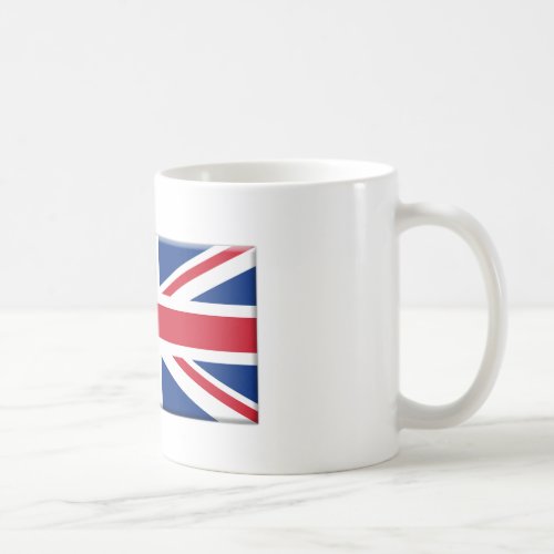 British Flag bevelled Coffee Mug