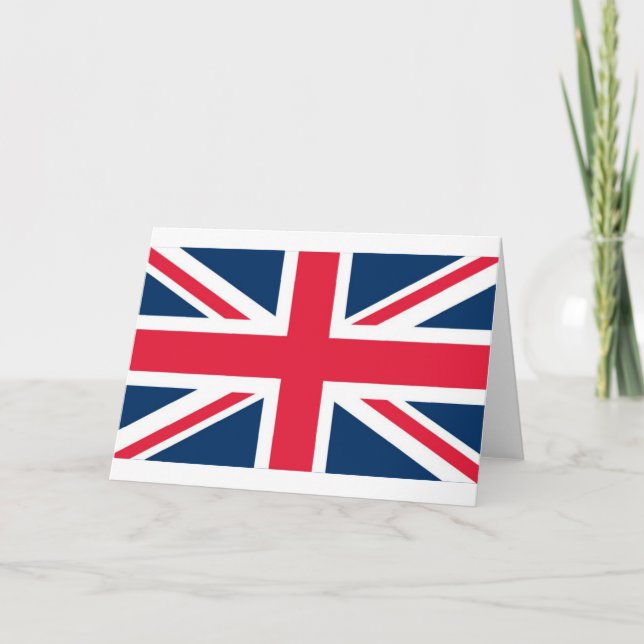 British Flag Card (Front)