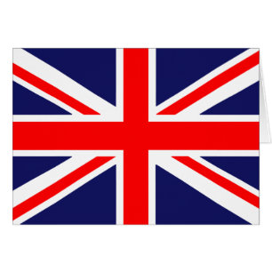British Flag Cards