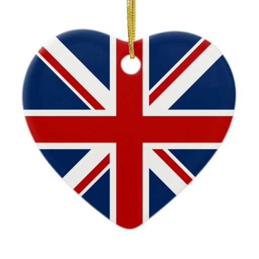 British Flag Christmas Ornament | Zazzle