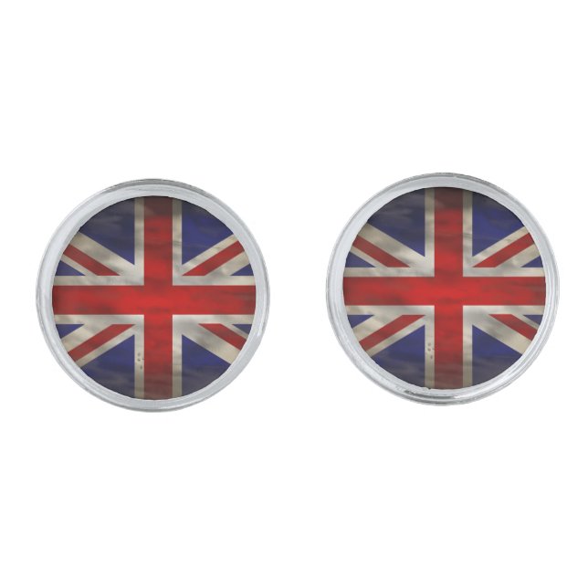 British Flag Cufflinks (Front)
