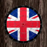 British Flag Dartboard & United Kingdom / game<br><div class="desc">Dartboard: United Kingdom & Union Jack - British flag darts,  family fun games - love my country,  summer games,  holiday,  fathers day,  birthday party,  college students / sports fans</div>