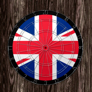 British Flag Dartboard & United Kingdom / game