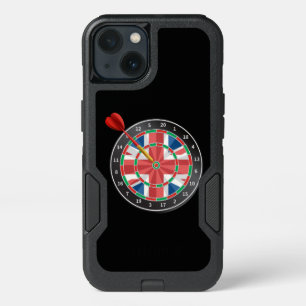 British Flag Darts, UK Darts, Dart Player iPhone 13 Case