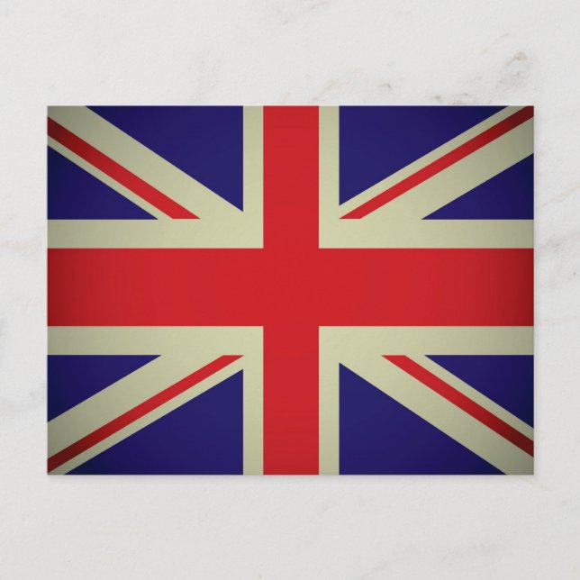 British flag design postcard (Front)