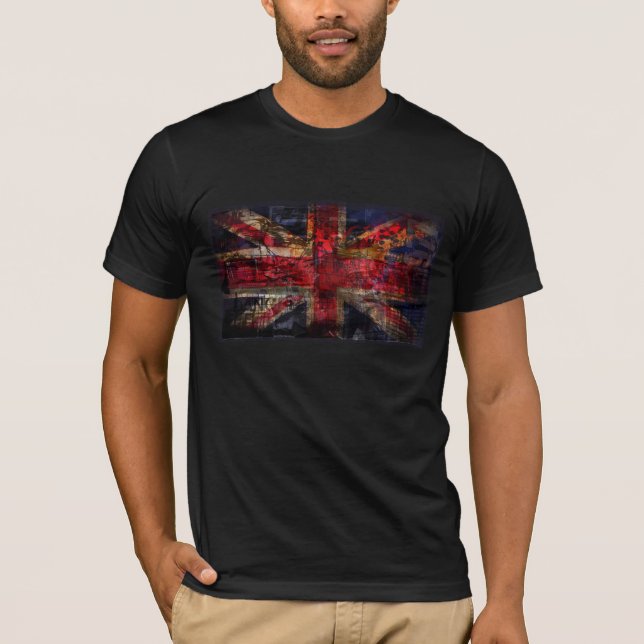 British Flag Destryd & Punkd T-Shirt (Front)