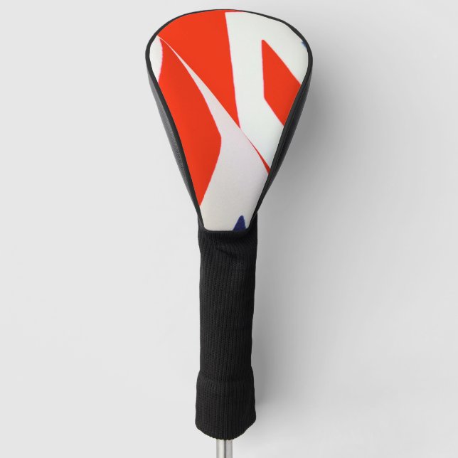 British flag detail golf head cover (Front)