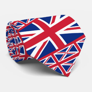 British Flag, Flag of United Kingdom Neck Tie