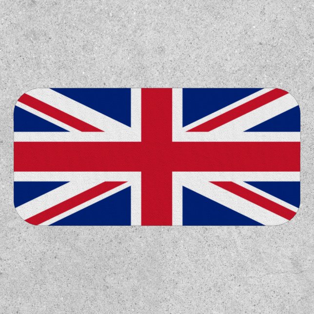 British Flag, Flag of United Kingdom Patch (Front)