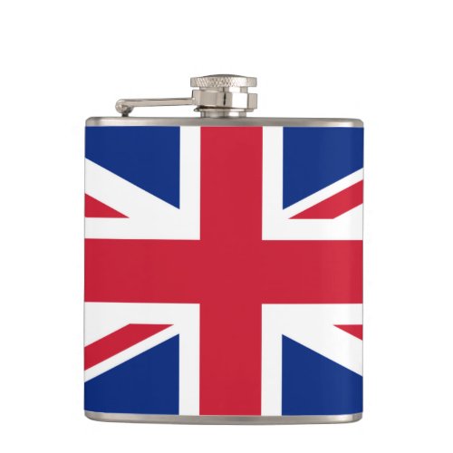 British flag  Flask