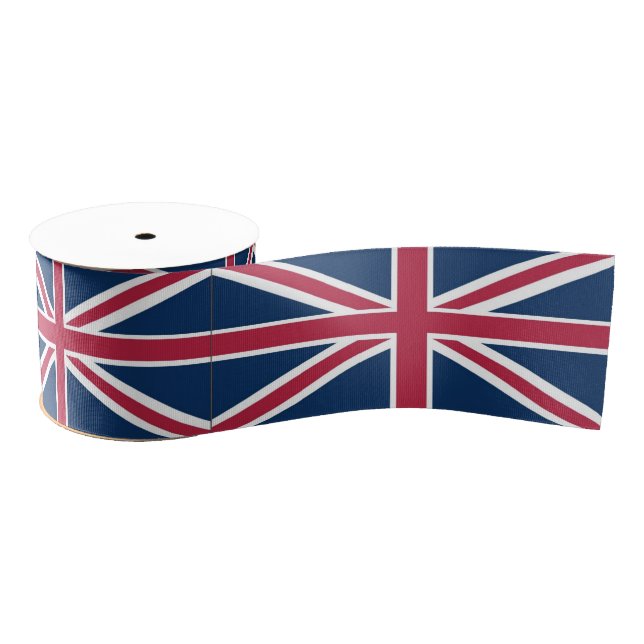 British flag grosgrain ribbon (Spool)