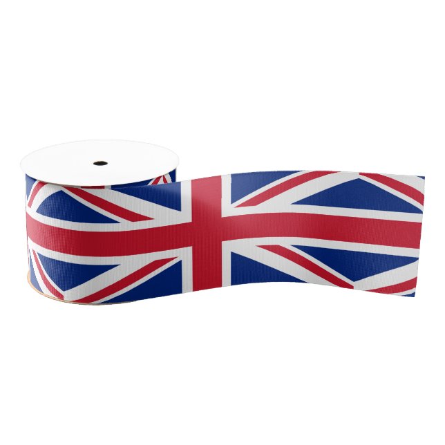 British flag grosgrain ribbon (Spool)