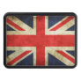 British Flag Grunge Hitch Cover