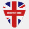 British flag guitar pick | Personalized Union Jack
