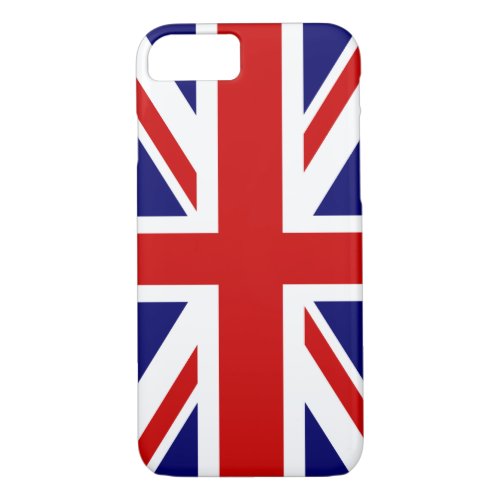 British flag iPhone 7 case  Union Jack design