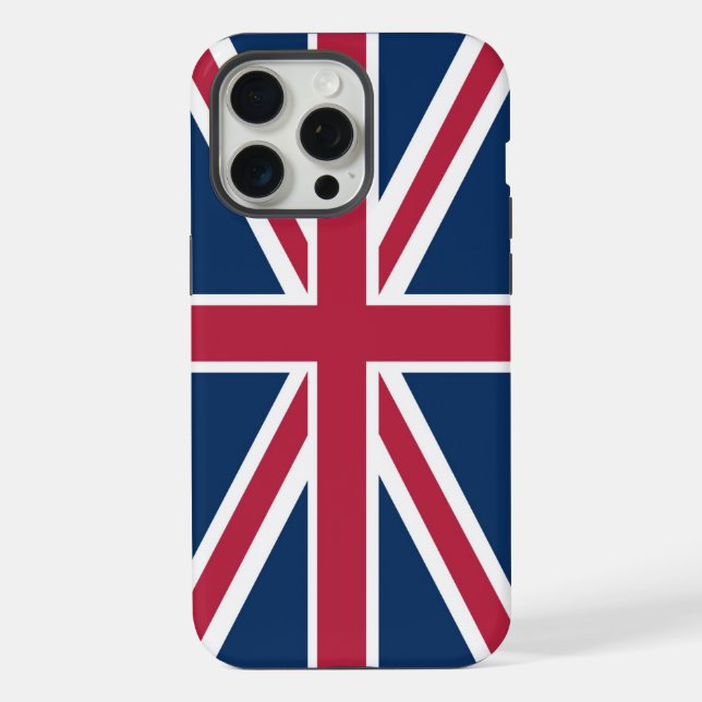 British flag iphone case (Back)