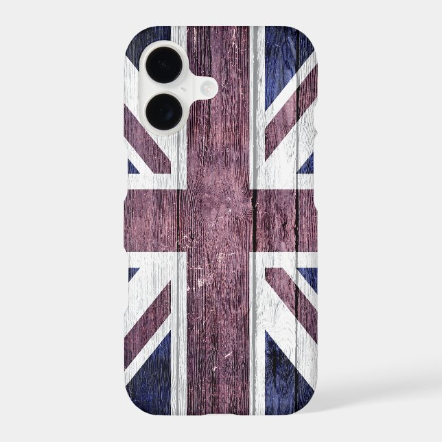 British flag iphone case (Back)