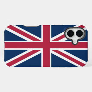 British flag iPhone 16 plus case