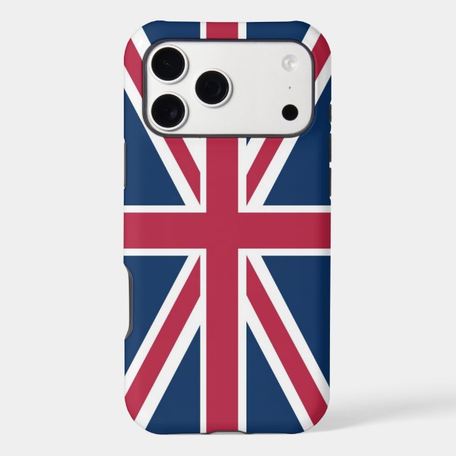 British flag iphone case (Back)