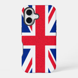 British flag iPhone 16 case