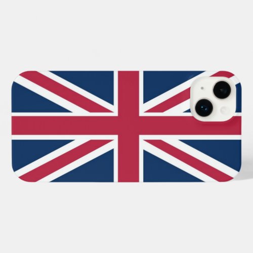 British flag iPhone 14 plus case