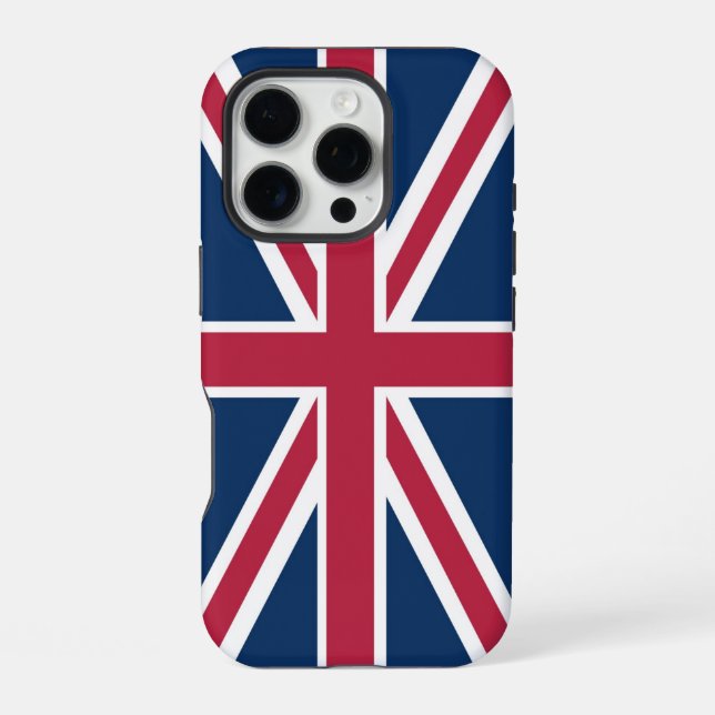British flag iphone case (Back)