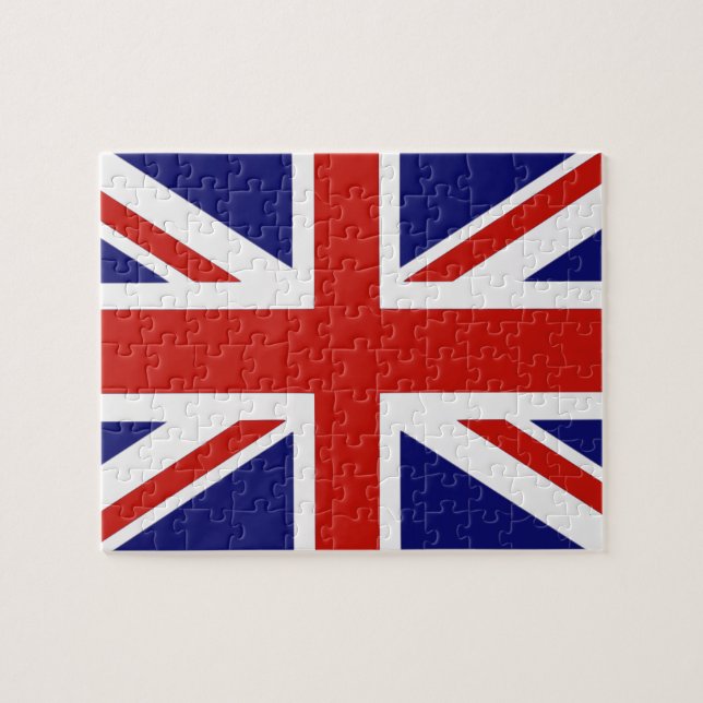 British flag jigsaw puzzle (Horizontal)