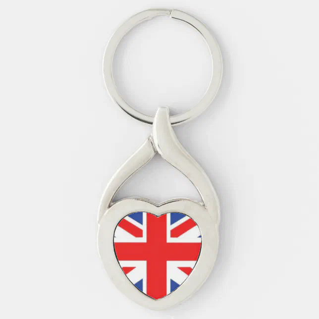 British Flag Keychain | Zazzle